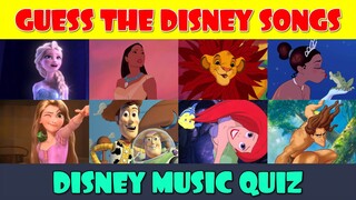 Guess the 40 Disney Songs Music Quiz