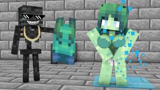 Monster School : Zombie Girl Prison Escape - Minecraft Animation