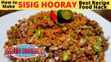 How to make SISIG HOORAY Original Recipe HACKS | Popular Sisig Copycat | FAMOUS Foodcourt Favorite