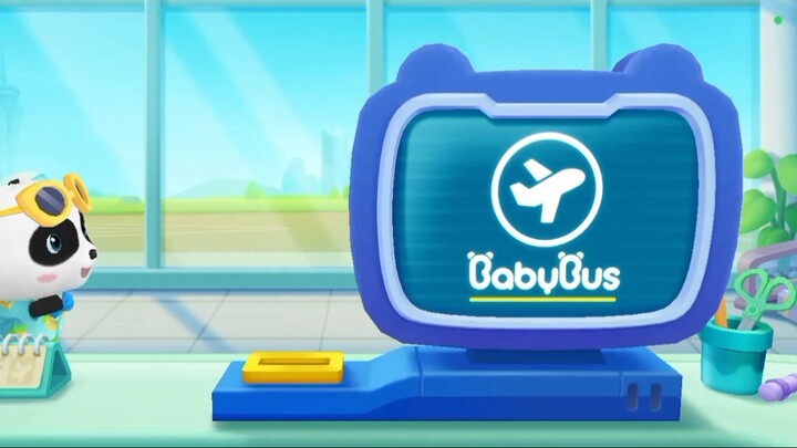 Bayi Panda _ Pesawat Terbang _ Babybus _ Aku Ingin Pergi Ke Tempat Ini _ #babybus