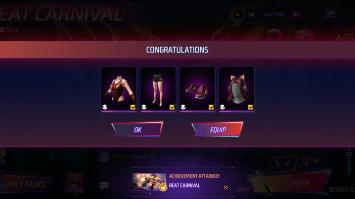 Cara selesaikan event Beat Carnival langsung klaim bundle baru 😘