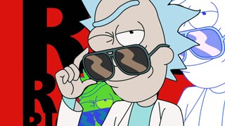 Mashup of Rick and Morty|Bad + Rick + Style