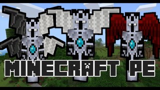 cách để có một đôi cánh cực cool ngầu trong minecraft pe