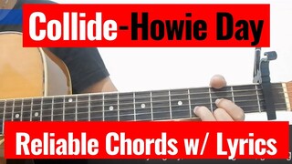 Howie Day - Collide Live Acoustic Karaoke (Reliable Chords with Lyrics) Cover