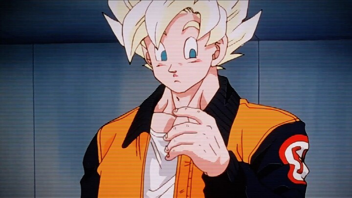 Tao Pai Pai disappeared for 10 years and met the grown-up Son Goku, still in the form of Super Saiya