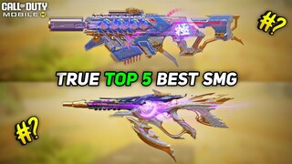 True Top 5 best SMG in Cod Mobile Season 4