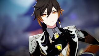 [Genshin Impact MMD]Guanghan Palace-Zhongli