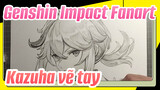 Vẽ Kaedehara Kazuha trong 230 phút !!! Genshin Impact Kazuha | Vẽ tay