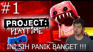 KEMBALI SQUAD KITA TAPI SALAH SATU PENJAHAT !!! [ Project Playtime ] #1