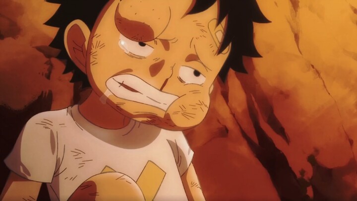 Beckman's gentleness, he always puts on an unlit cigarette every time he sees little Luffy