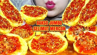 ASMR BAKSO JUMBO SELIMUT MERCON | Asmr Indonesia