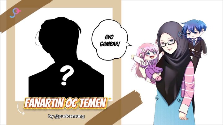 Fanartin OC teman - Part I | Speedpaint Medibangpaint