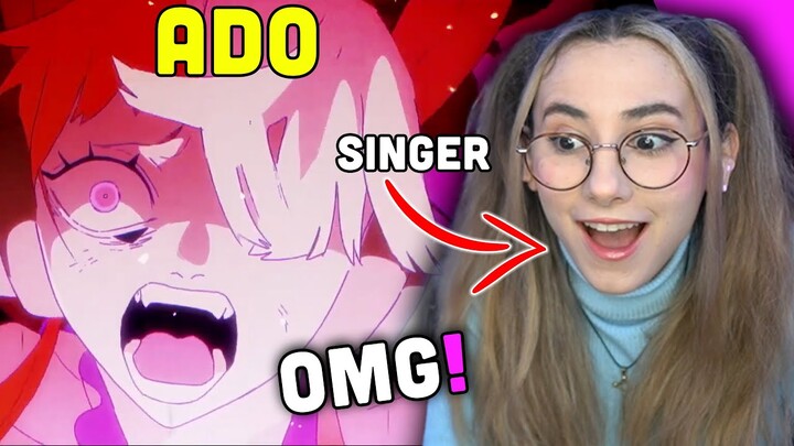 MASTERPIECE ! SINGER REACTS to Reaction to ADO - Tot Musica (ONE PIECE FILM: RED) Musician Reaction