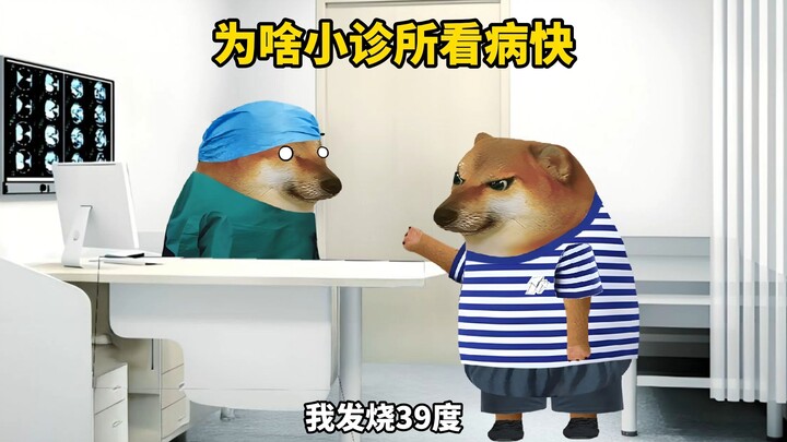 Aku selalu bertanya-tanya, kenapa pergi ke klinik kecil itu lebih cepat?