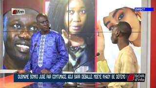 SOIR D'INFO - Wolof - Pr: Abdoulaye Der - Invité: Daouda Mine - 23 Mai 2023