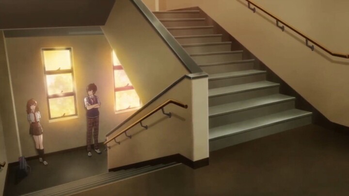 Sebelum adegan di tangga