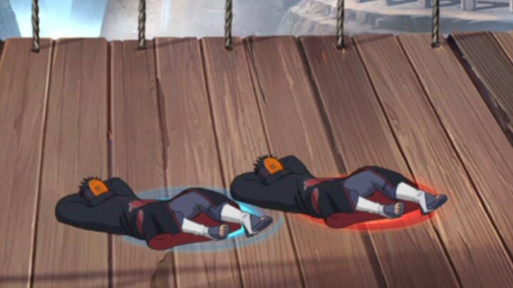 Two People Sleeping on the Floor