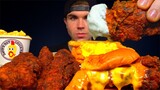 Dave’s Hot Chicken Mukbang | ASMR VIRAL Hot Fried Chicken & Cheese Fries