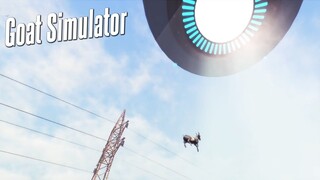 MISTERI UFO DAN SLENDERMAN YANG MENGERIKAN! Goat Simulator GAMEPLAY #2