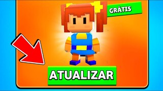 CORRE! CHEGOU agora ATUALIZAÇÃO NOVAS SKINS ? 0.45.3 STUMBLE GUYS