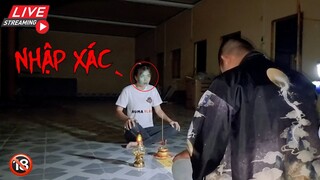 LIVE - Nghi Thức NHẬP XÁC Ở Chùa Hoang | Phim Ma - Roma Vlogs