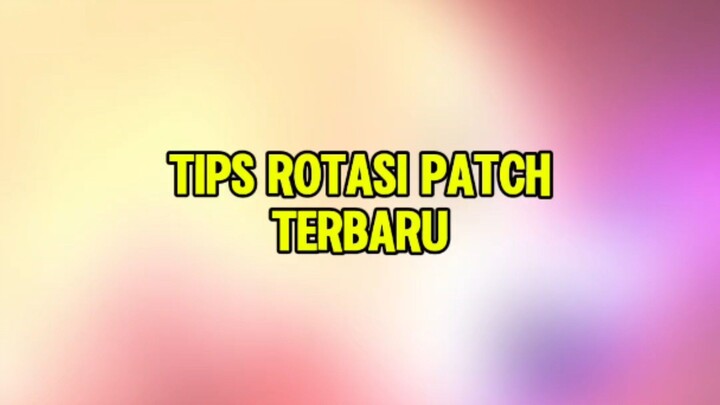 Tips rotasi di meta terbaru🤩#MLBBHirara #MLBBS41 #MobileLegendsBangBang #MLBB #MLBBScarletEmbers
