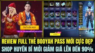 OB38 Review Full Thẻ BOOYAH PASS Mới Phong Cách Tương Lai Cực Đẹp, Shop Huyền Bí Mới Mở Bán Đồ Tết