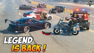 HOT PURSUIT ANUBIS ! LEGEND IS BACK ! - GTA V ROLEPLAY INDONESIA