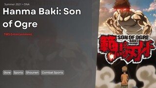 [EP03] Part 1 | Hanma Baki: Son of Ogre (SUB INDO)