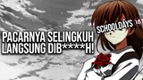 Anime Romance Sadis Ga Waras! - Alur Cerita Anime School Days