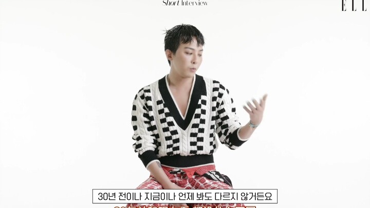 【G-Dragon】221025 Phỏng vấn G-Dragon trên ELLE – Bản phụ đề tiếng Trung | BIỂU TƯỢNG VƯỢT KHỎI THỜI Đ