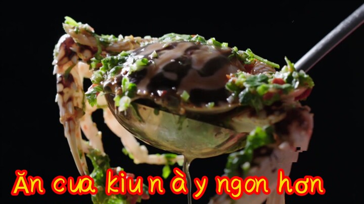 Ăn cua kiểu này ngon hơn