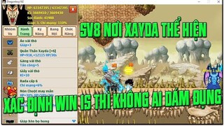 Ngọc Rồng Online -SV8 Nơi Xayda Thể Hiện ...HP Tối Đa SV8 Của Gaukhong Ngu Sau 42 NGày Cày SV8...