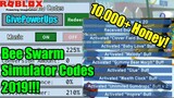 Roblox Bee Swarm Simulator Codes 2019!