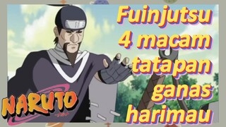 Fuinjutsu 4 macam tatapan ganas harimau