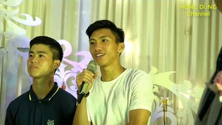 Sao U23 việt nam tranh tài tại đám cưới hùng dũng