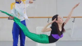 [Mermaid] Body fat burning aerobics, you can jump while sitting