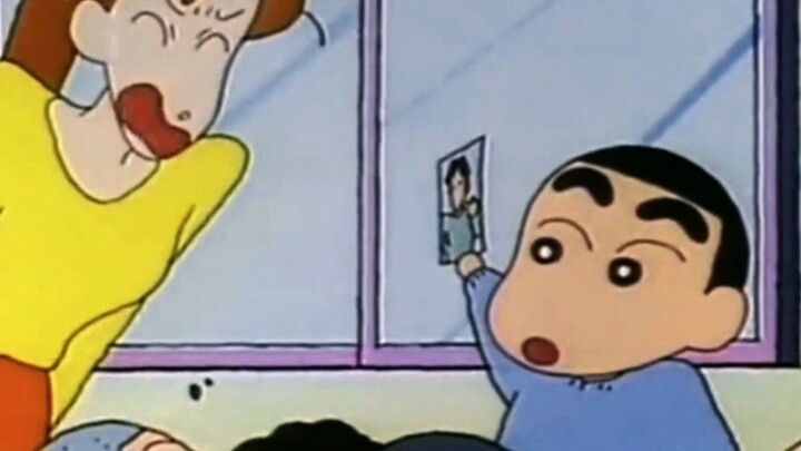 Crayon Shin-chan: Look everyone! It's Yoshinaga's boyfriend! He's not bad.