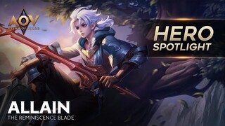 AOV Allain Hero Spotlight - Garena AOV (Arena of Valor)