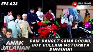 BAIK BANGET SAMA BOCAH, BOY BOLEHIN MOTORNYA DIMAININ! - ANAK JALANAN