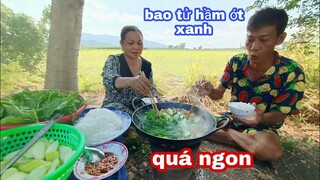 Lần đầu Tư nấu bao tử hầm ớt xanh ngon tuyệt