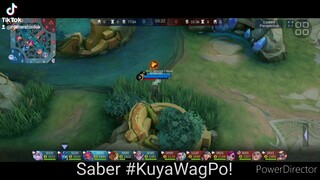 #MLBB #SaberKuyaWagPo!