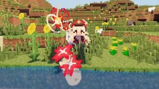 Claire Sun sẽ đến với Minecraft! Tái tạo Claire trong Genshin Impact với Xưởng thời trang