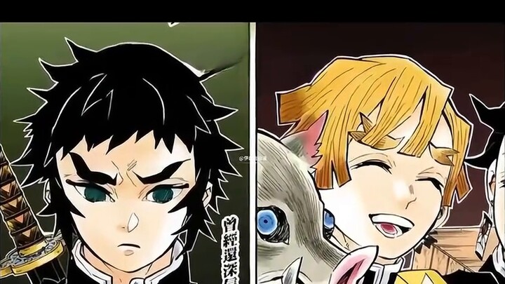 Bentuk Ketujuh 『Fire Thunder God』 bangkit, Agatsuma Zenitsu membunuh Ginotake dengan satu serangan d