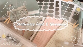 10.10 SALE | Shopee Stationery Haul & GIVEAWAY