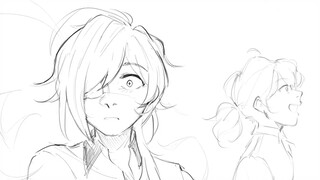 [Genshin Impact HANSHOUKAIYA]Bawah (Mata Seseorang) | ﾛｳﾜｰ