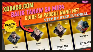 Paano ba bumili nang NFT sa MIR4? Step by Step Guide