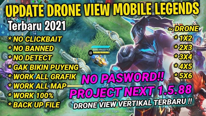 DRONE VIEW MAP MOBILE LEGENDS TERBARU 2021 - PROJECT NEXT 1.5.88 MOBILE LEGENDS