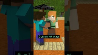 Câu Chuyện Bất Ổn Nhất Minecraft - Ôi Con Sông Quê 🤣 #shorts