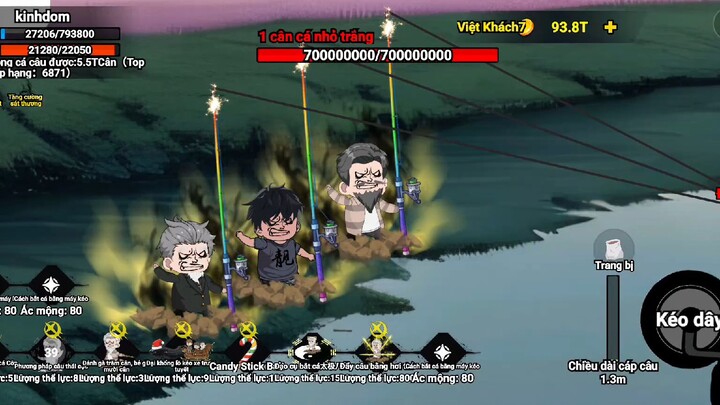 2 skill liên kết mạnh nhất hiện giờ  #钓魂 #Buildagame #32140031